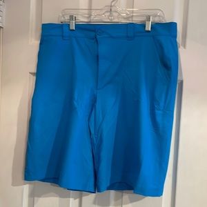 Under Armour Vibrant Blue Men's Flat Front Shorts